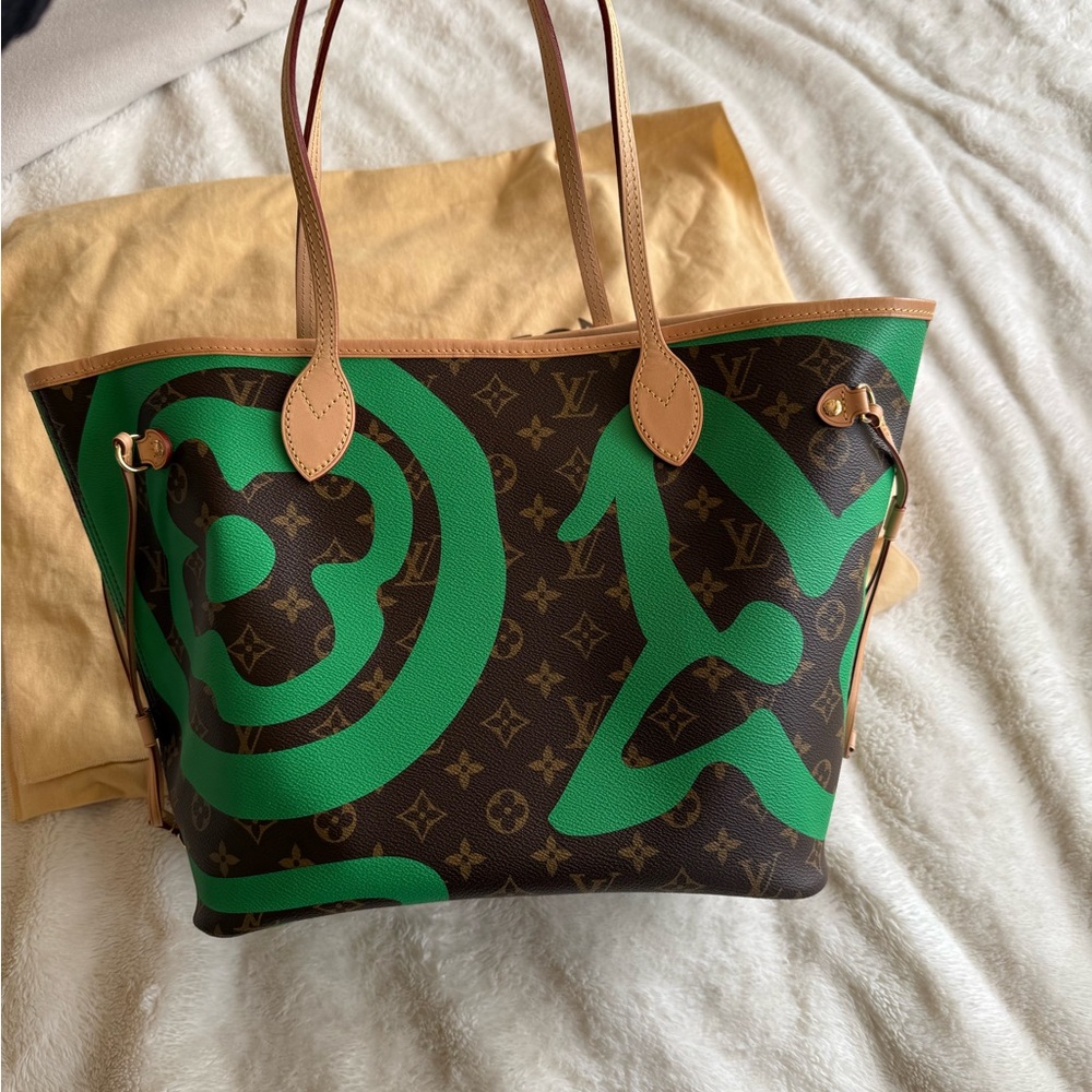 Louis Vuitton Neverfull MM MonogramTahitienne Hawaii - Picture 9 of 11